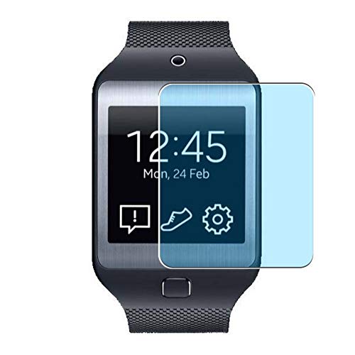 Puccy 3 Pack Anti Blue Light Screen Protector Film, compatible with Samsung Galaxy Gear 2 Neo TPU Guard （ Not Tempered Glass Protectors ） New