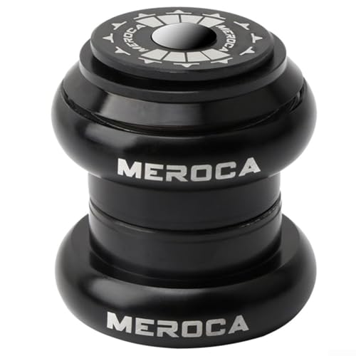 Sistema de rodamiento doble sellado en este auricular de horquilla de bicicleta de 34 mm que garantiza un funcionamiento silencioso durante los paseos (negro)