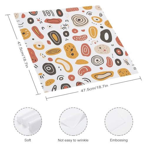 Servilletas de Tela Reutilizables Diseño Floral 4 unidades miniatura 2