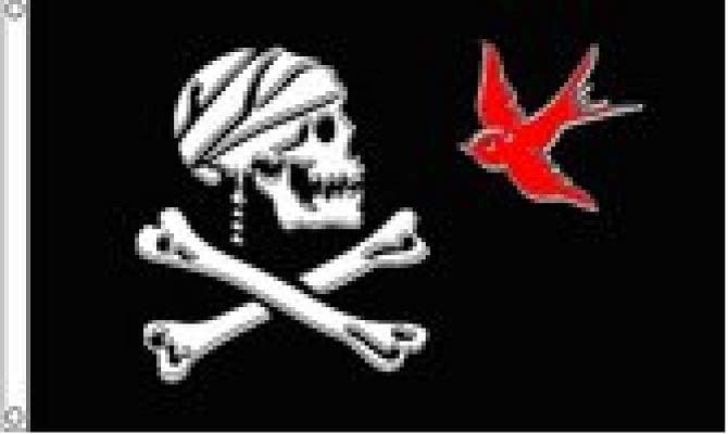 Pirate Jack Sparrow Flag 3x5 Jolly Roger Ship Banner Skull Crossbones