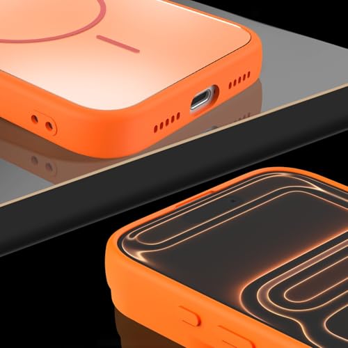 Coque rigide iPhone 15 Pro silicone givré idéale pour vos vidéos