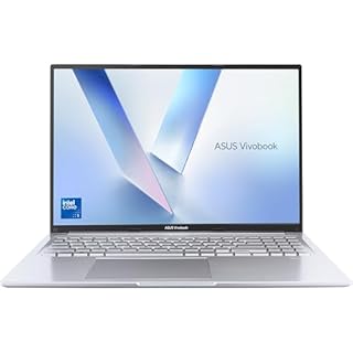 ASUS Vivobook 16 X1605VA Laptop | 16.0" WUXGA 16:10 Screen | Intel Core 5-120U | 16GB RAM | 512GB PCIe SSD | Windows 11 | Silver