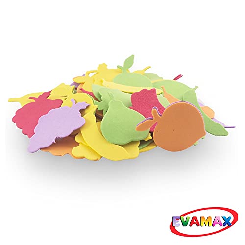 Recorte Eva Frutas 5cmx4,5cm 60 Unidades