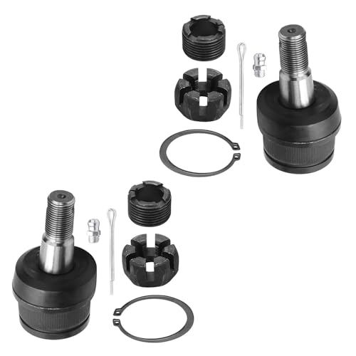 Image of Detroit Axle - 8pc Front End Control Arms Kit for Jeep 1991-2001 Cherokee 1991-1992 Comanche, 4 Lower and Upper Control Arms 4 Upper and Lower Ball Joints Replacement