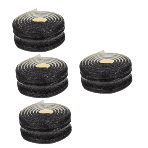 Housoutil 4Pcs Adesivo De Parede Linha De Cintura 3D Papel De Parede Adesivo Moldagem Guarnição Jane