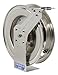 Coxreels SHL-N-450-SS Stainless Steel Spring Rewind Hose Reel: 1/2" I.D, 50