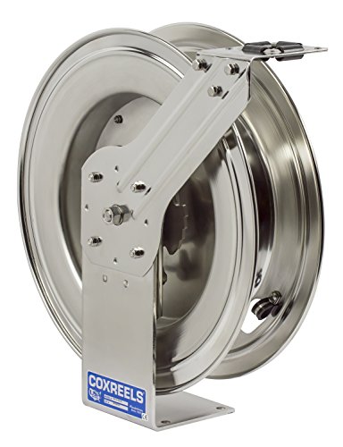 Coxreels SHL-N-525-SS Stainless Steel Spring Rewind Hose Reel: 3/4
