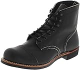  Red Wing Shoes 8086 Iron Ranger Charcoal Herren Schnürstiefel Grau Work Boots Chukka Boots, Groesse:42 (9 US)