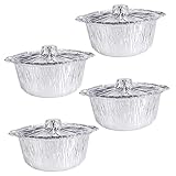 Pot en aluminium pour micro-ondes - pouvez offrir ce pot en à vos , ils adoreront outil aux températures, adapté aux réfrigérateurs, fours, , etc., casserole en aluminium avec couvercle