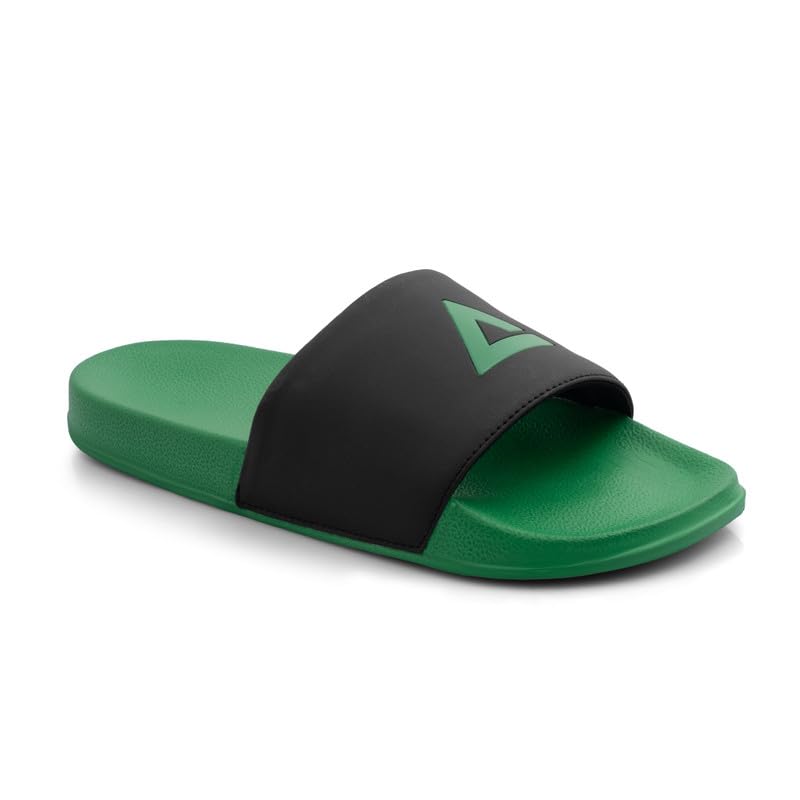 Image of ARVAN Mens Sliders | Lightweight, Anti-Slip & Cushioned Comfort Slides for Casual & Beach Use