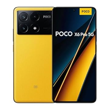 Smartphone Xiaomi POCO X6 Pro 5G 12GB+512GB NFC Dimensity 8300-Ultra 64MP triple camera 67W 120Hz AMOLED (Yellow)