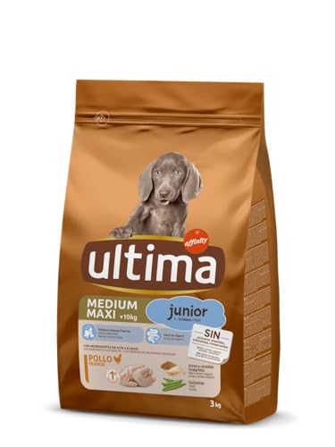 Ultima Pienso para Perros Junior con Pollo y Arroz - 3000 gr