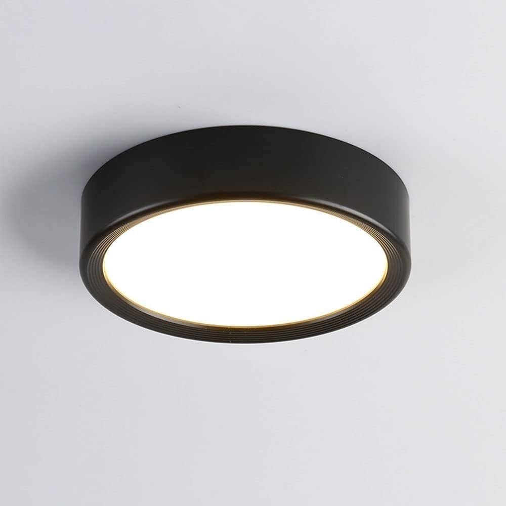 Chandelier LED plafond rond luminaire encastrable salon aluminium blanc 30K