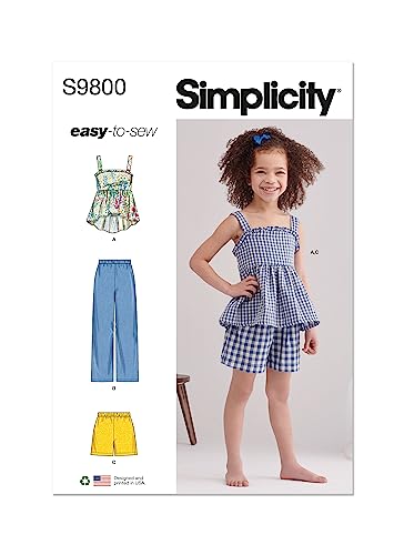Comment coudre la garde-robe d'été de votre enfant avec SIMPLICITY SS9800A - 2