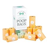 GOOD DOG BRAND Certified Home Compostable Dog Poop Bags | 150 Total Doggy Poop Bags | Refills 10...
