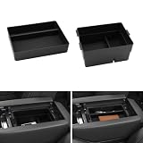 LUWU 2025 2026 Lexus TX Center Console Organizer 2-Pack for 2024 2025 2026 Lexus TX 350/500h/550h+ Accessories Armrest Console Storage Box Glove Organizer Tray ABS Material Black