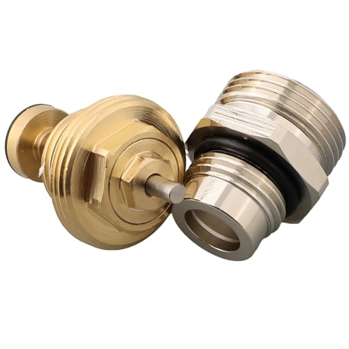M30x1 5 threaded pin valve and part for underfloor heating manifold actuator featuring brass material for dependable manifold heating system use