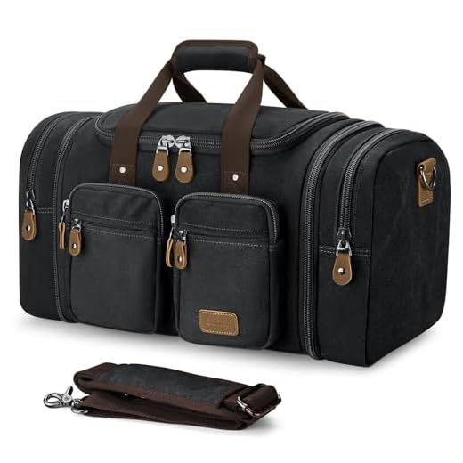 Expandable Gonex Canvas Travel Duffel Bag