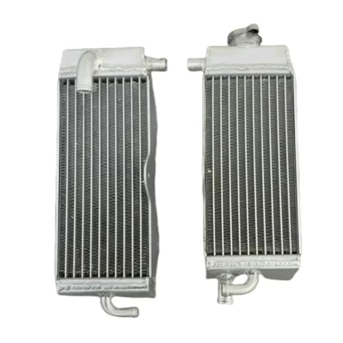 Radiador izquierdo y derecho YZ125 en aluminio con soldadura reforzada antiimpactos