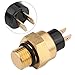 Keenso Temperature Switch, Fan Thermostat, 2-Stroke and 4-Stroke Engines, for Automotive, Motorcycle, ATV, Boat, and Generator