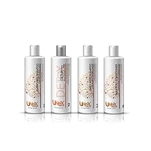 UNEX DETOX HAIR TREATMENT -Complete KIT- 475ml 16 fl oz - Formaldehyde Free