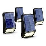 【Solar-Außenbeleuchtung IP65 Wasserdicht 】Sie haben möglicherweise Angst in der Nacht des Sturmausfalls. Diese wasserdichte Lampe ist wetterunabhängig und hält Wind- und Regenstürmen stand. Perfekt für Gartenzaun Solarleuchten, Gehwege, Wege, Terrassen, Holzzäune und Holztreppen, usw.