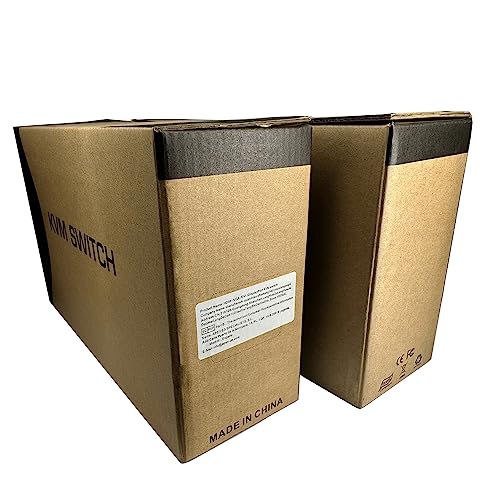 DEPZOL HDMI KVM Switch Dual Monitor Pantalla extendida de 4 Puertos 4K @ 30Hz, Cuadro de selección de Mouse de Teclado y Video con Audio, concentrador USB 2.0 y Kits de Cables 942HUA