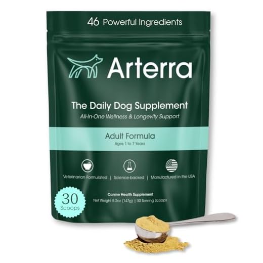 Adult Dog Powder Supplement & Food Topper – 46 Ingredients for Gut, Immune & Brain Health – Daily Longevity Multivitamin for Whole Body Wellness | 30 Scoops