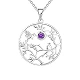 ❤Stil Design: Der Kolibri fliegen in Baum, Es ist ein ideales Zuhause, warm, Liebe und Freude