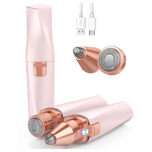 Rasuradora Facial Mujer recortadora de cejas electrica: iFANZETECH Rasuradora Facial Electrica Eliminar Vello sin Dolor con Luz Smartlight Labio Superior, Barbilla, Mejillas y Cejas Regalo Mujer,Rosa