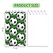 JOINFANXIN 8Pcs Sports Theme Soccer Mini Notepads Football Spiral Mini Notebooks for Teens Teacher Classroom Reward Sports Birthday Party Favors Gifts Supplies