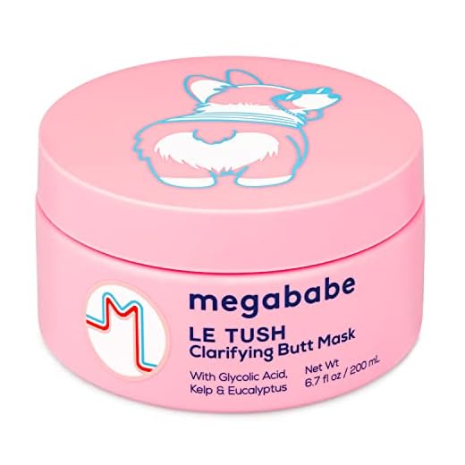 Megababe Le Tush Butt & Body Acne Mask, Facial Grade 6.7 fl oz