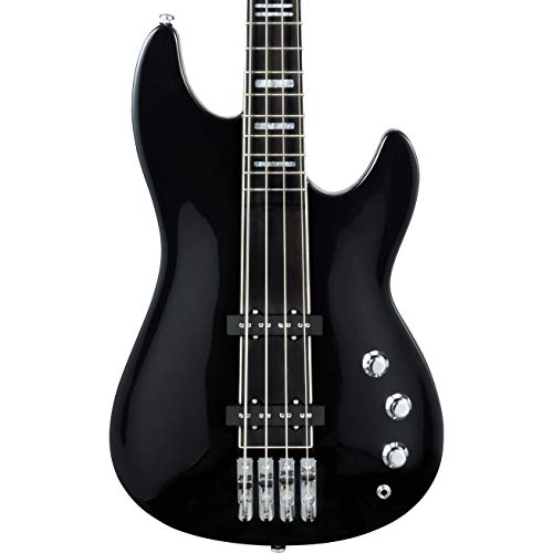 Hagstrom SUWEB-BLK Guitare basse 4 cordes Noir brillant Noir - Les Beatles, Paul McCartney, John Lennon, RIngo Starr, George Harrison Hagstrom SUWEB-BLK Guitare basse 4 cordes Noir brillant Noir – Image 5