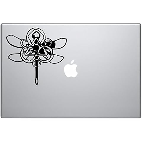 Coheed Dragonfly Logo Sign Car Truck SUV Window Laptop Vinyl Decal Sticker Approx 5 Inches Black Cover