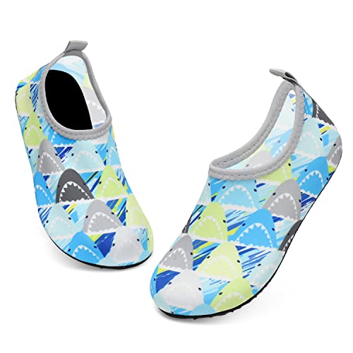 Image of ANLUKE Kids Boys Girls Water Shoes Barefoot Aqua Socks Fast Dry Beach Swim Outdoor Sports Shoes for Toddler