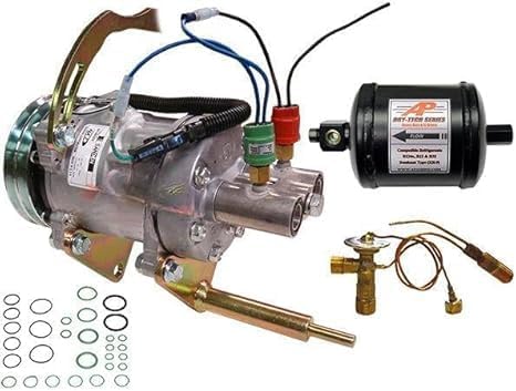 990-404K A6 to OE Sanden Conversion Kit Includes Receiver Drier Expansion Valve and O-rings For John Deere tractors