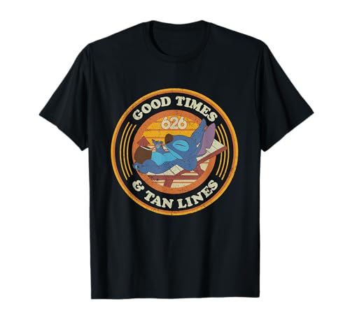 T-shirt Stitch coton confortable pour éviter la chaleur en été