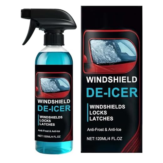 Ice Removal Spray - Car Glass Deicer | Fast Melting Liquid For Windscreen And Mirror Protection, Snow Ice Cleaning Solution For Vehicle Morning Use, Door Lock Defrost Aid, Winter Driving Safety Tool