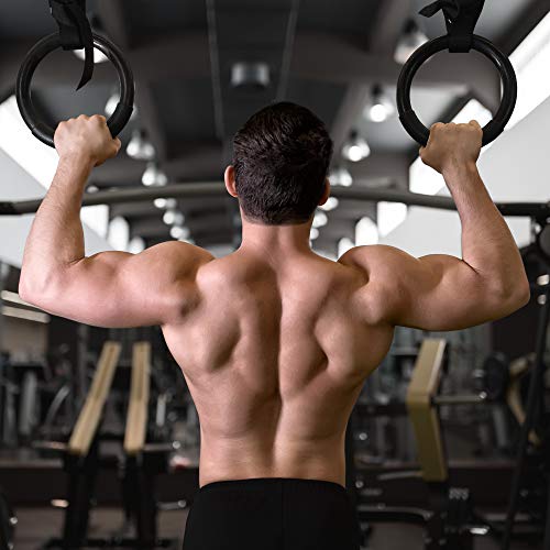 REEHUT Turnringen, gymnastiekringen, fitnessringen, Olympische ringen, ringen, ringen, turnen, verstelbare nylon banden… - Image 8