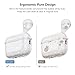 Aircawin for Airpods Pro 3 Case Clear Glitter,Sparkle Bling Clear Case for Airpods Pro 3rd Generation Case Cover 2025,Shockproof Cute Soft TPU Case for Airpod Pro 3 Gen Case with Carabiner-Clear