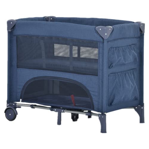 Amazon.co.jp: BTM プレイヤード ベビーベッド 折りたたみ ベビー  