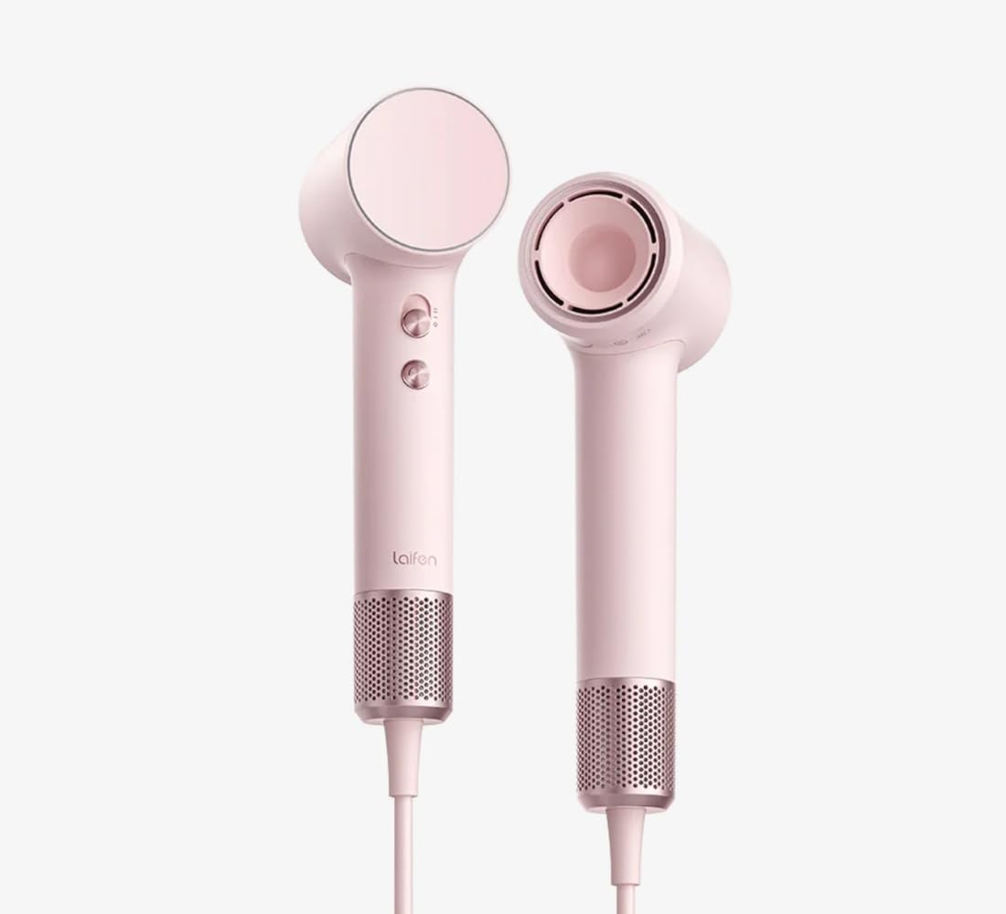 Laifen Mini - Sèche-cheveux rapide et silencieux avec technologie ionique - Coral Pink