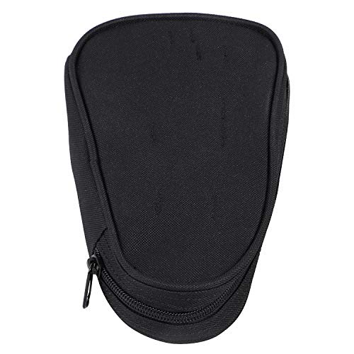 Bolsa de herramienta ovalada negra para motocicleta en nylon para Harley Dyna Softail Touring Electra Glide Road King miniatura 6