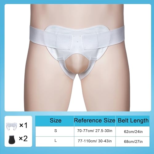 Faja para hernia inguinal para hombre talla S miniatura 2