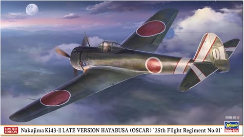 Nakajima Ki43-II Hayabusa Hasegawa 1:48 : réplique historique ultra-détaillée à monter soi-même