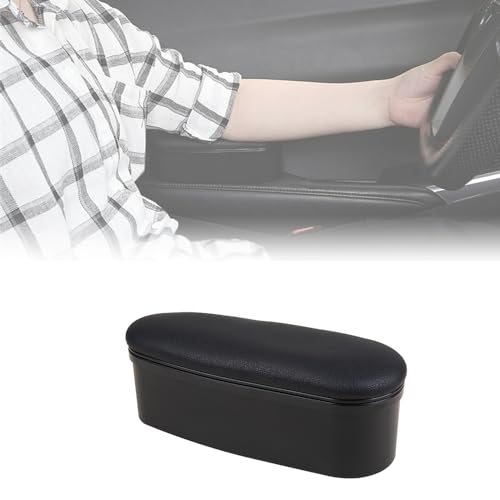 Car Armrest Support Soft Car Front Seat Armrest Cover Universal Car Armrest Console Elbow Support Pads Universal Fit for Cars SUVs Trucks Vans
