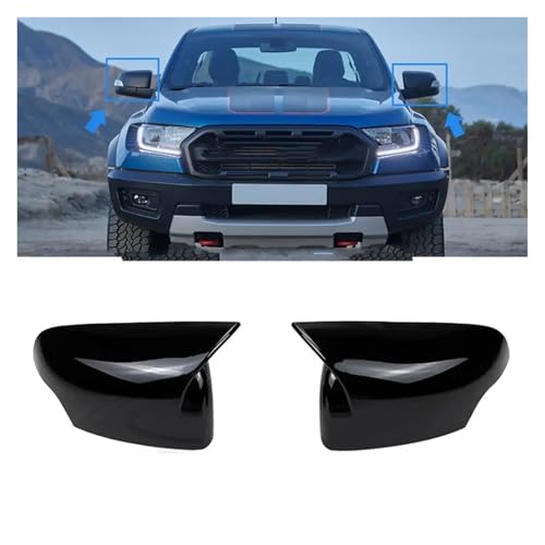 Coque rétroviseur extérieur Ford Ranger Wildtrak T6 carbone accessoire - 4