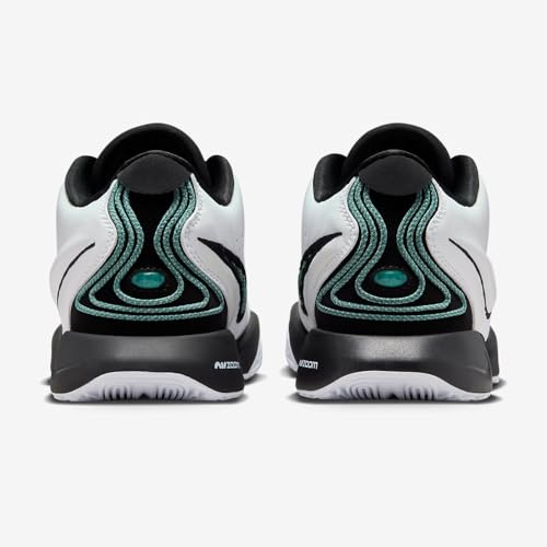 NIKE Lebron XXI Conchiolin Big Kids' Basketball Shoes (FZ7189-100, White/Bicoastal/Photon Dust/Black) Size 3.53