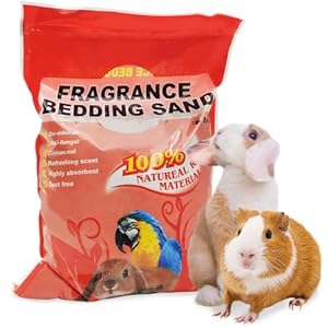 VCEPJH Rabbit Litter Pellets,5.5lb Guinea Pig Litter Box Bedding Odor Control Small Animals Training Litter Potty Sand for Ferret Bunny Chinchilla and Other Small-Sized Pets(Apple)