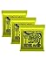 Ernie Ball 2221 Nickel Regular Slinky Electric Guitar Strings 3 Pack